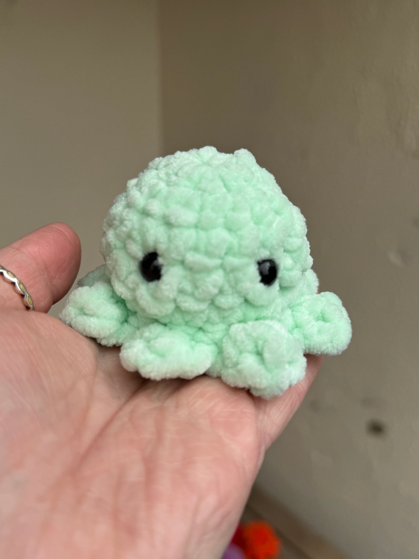 Otto the Mini Octopus Plush – Soft Crochet Octopus Toy