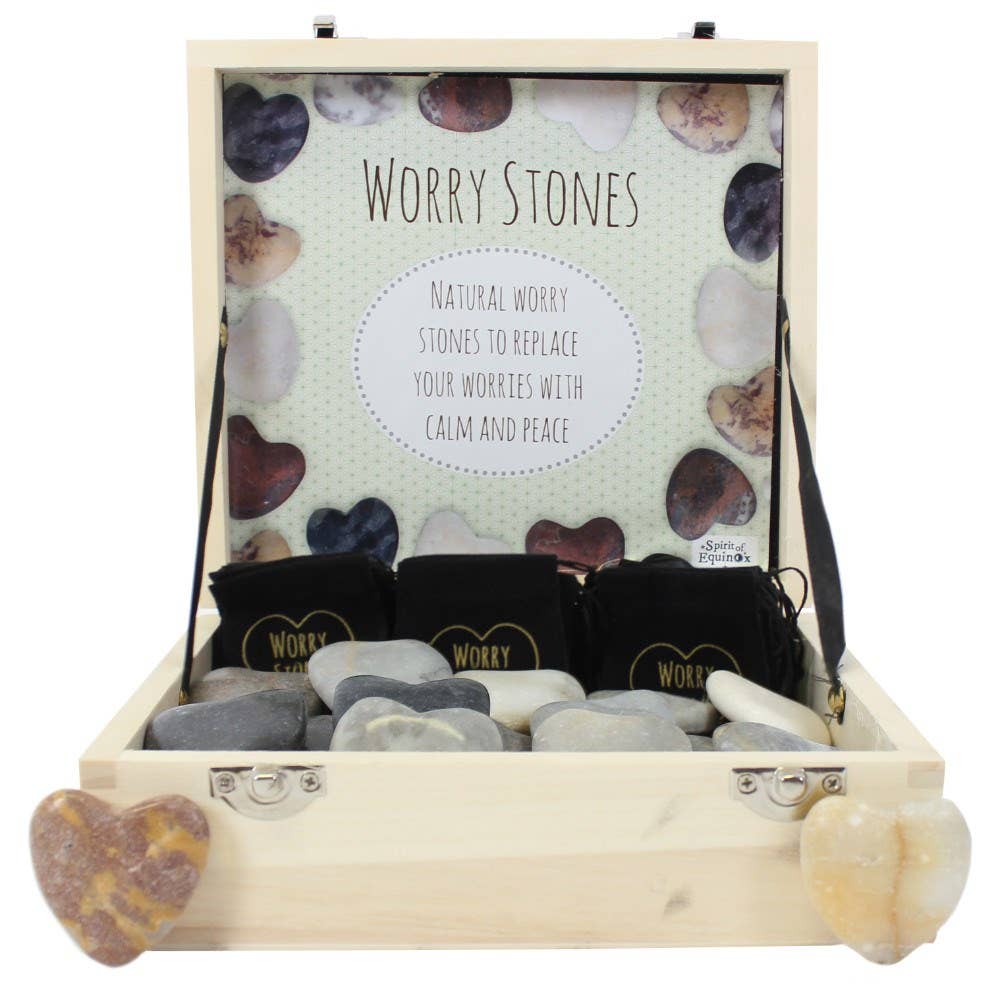 Heart Worry Stones - Tiodhlac Studio