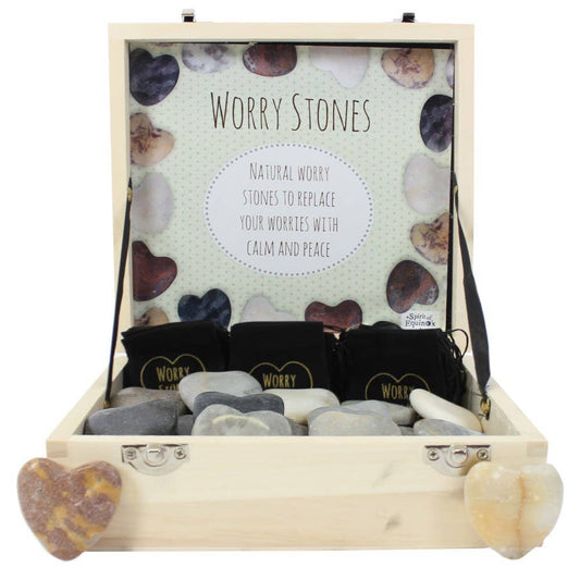 Heart Worry Stones - Tiodhlac Studio