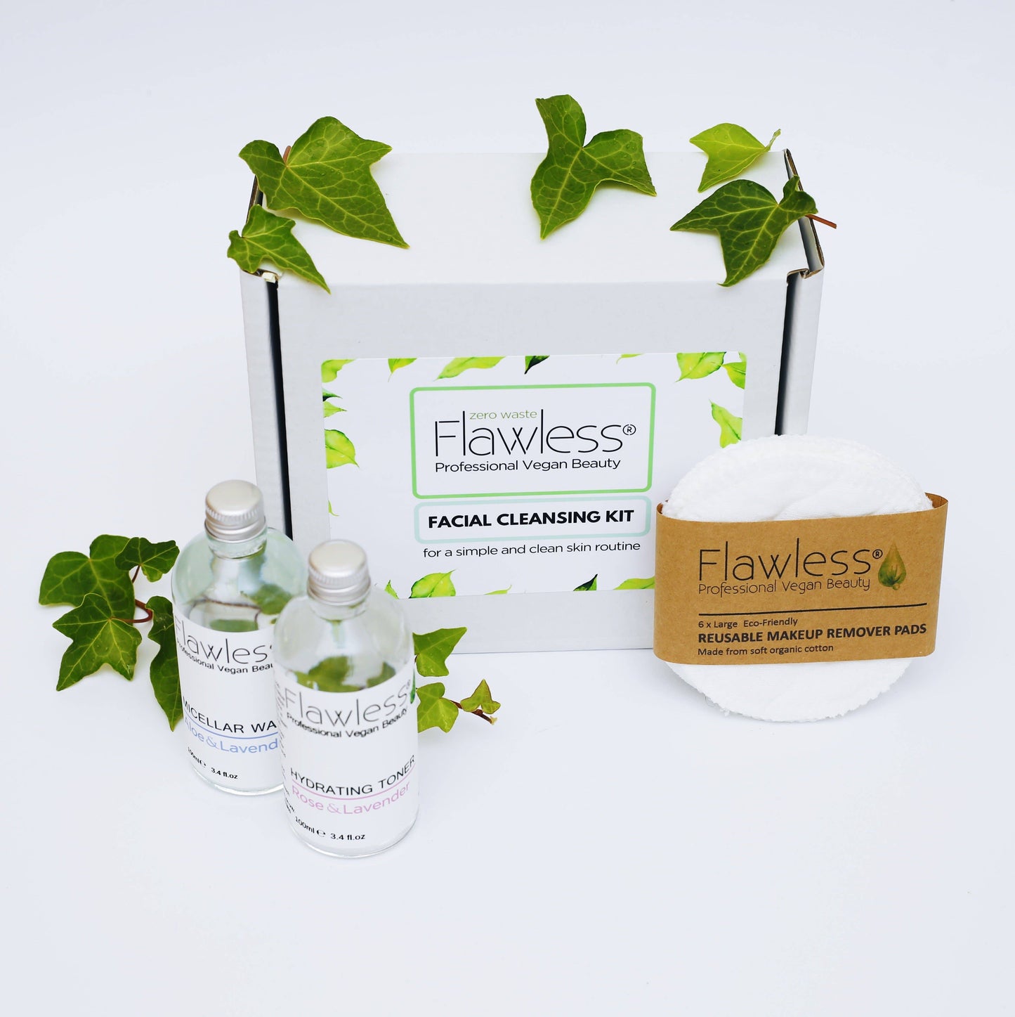 Cleansing Facial Kit - Zero Waste, Plastic Free and Vegan
