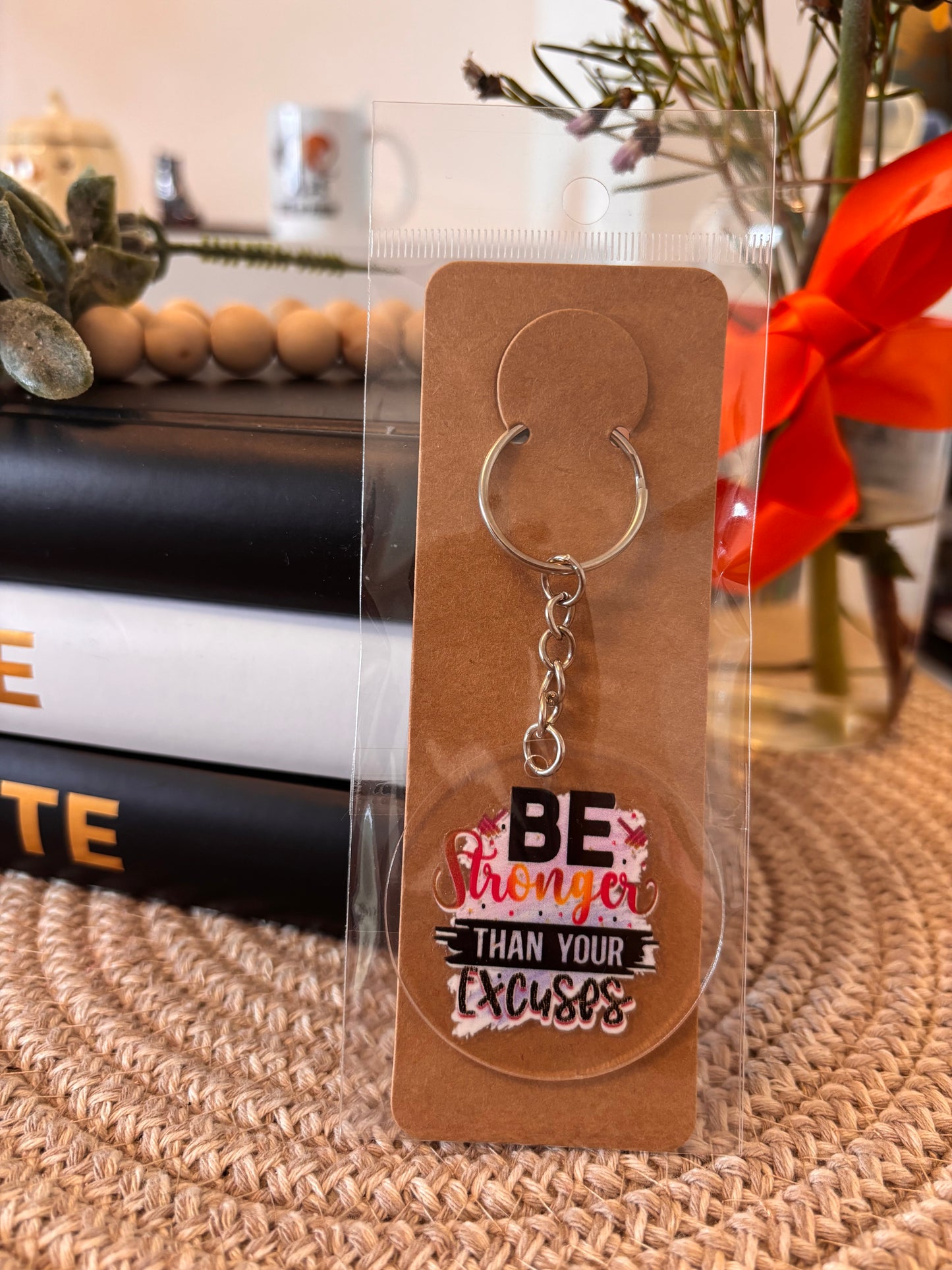 Motivational Keyrings – Crafty Creations Collection
