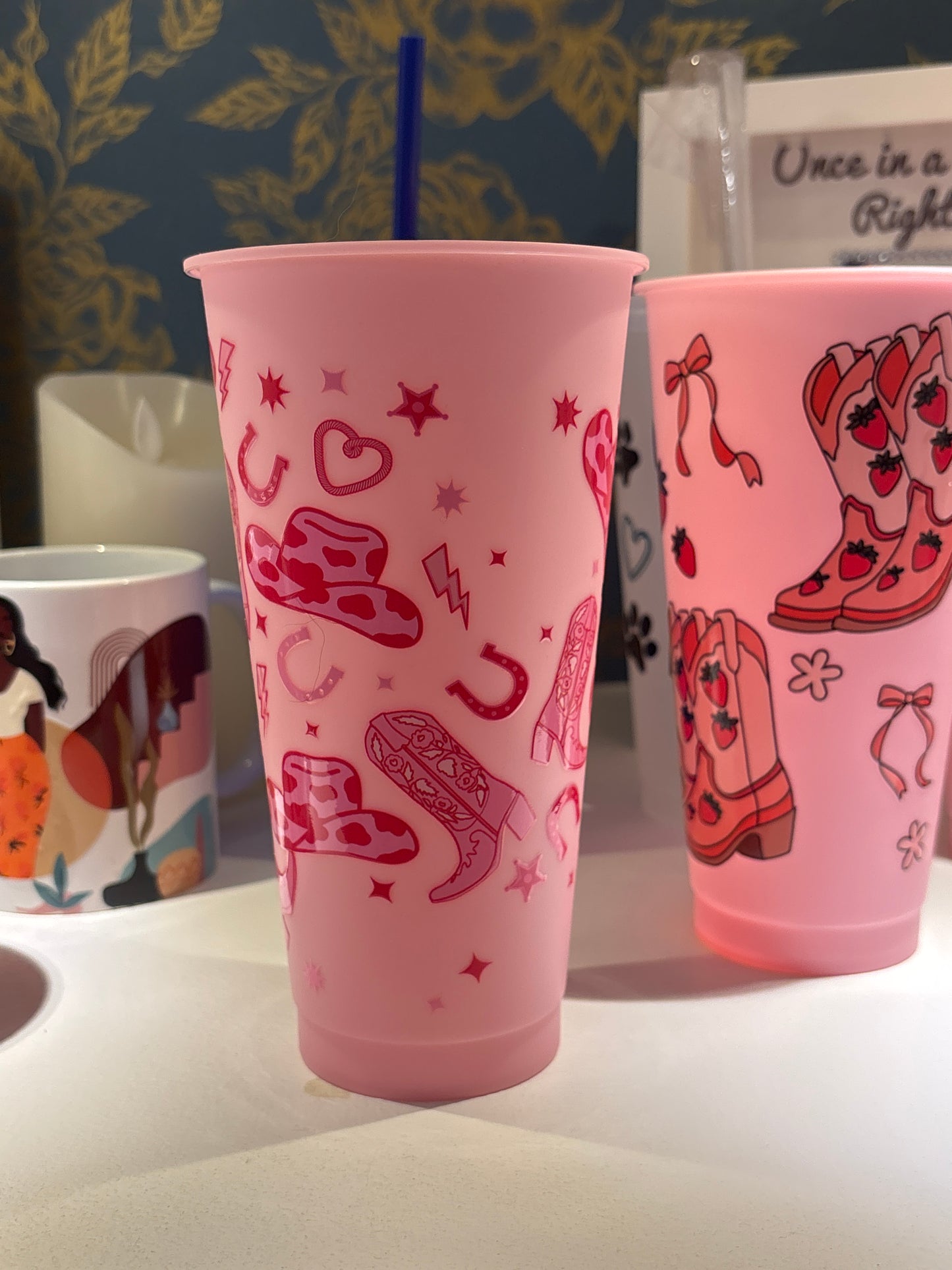 Cold Cup with Decal Design