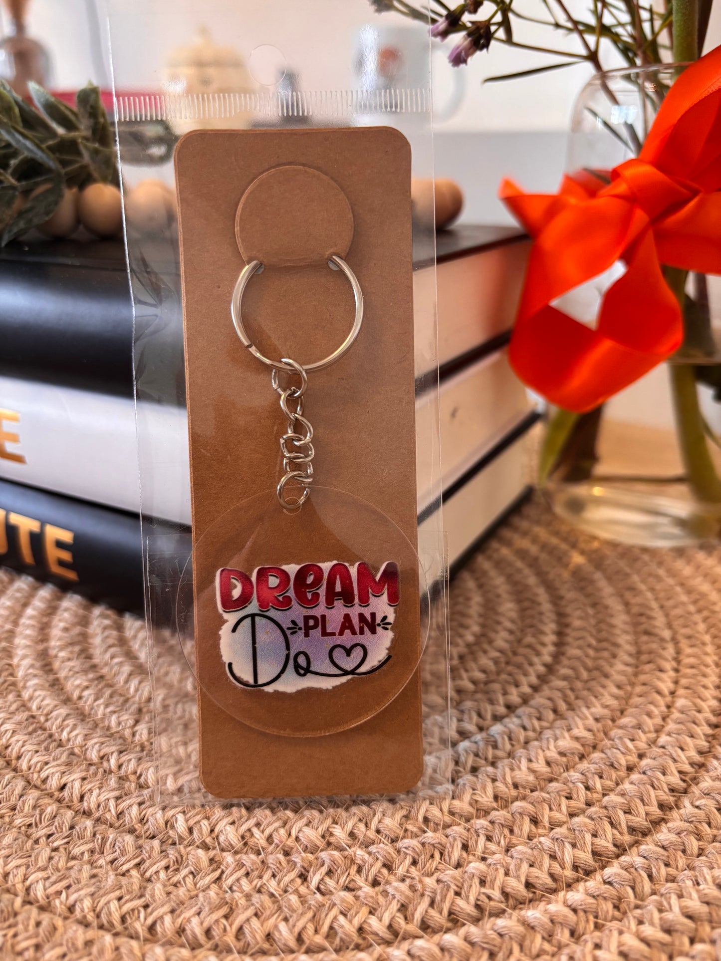 Motivational Keyrings – Crafty Creations Collection