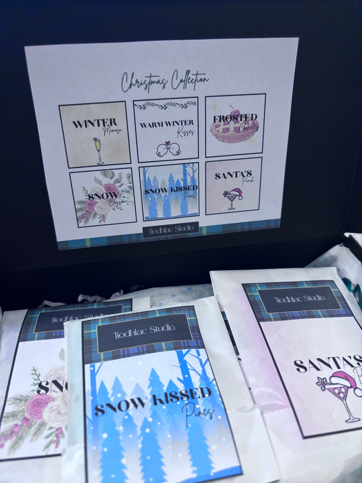 Tìodhlac Studio Christmas Wax Melt Collection