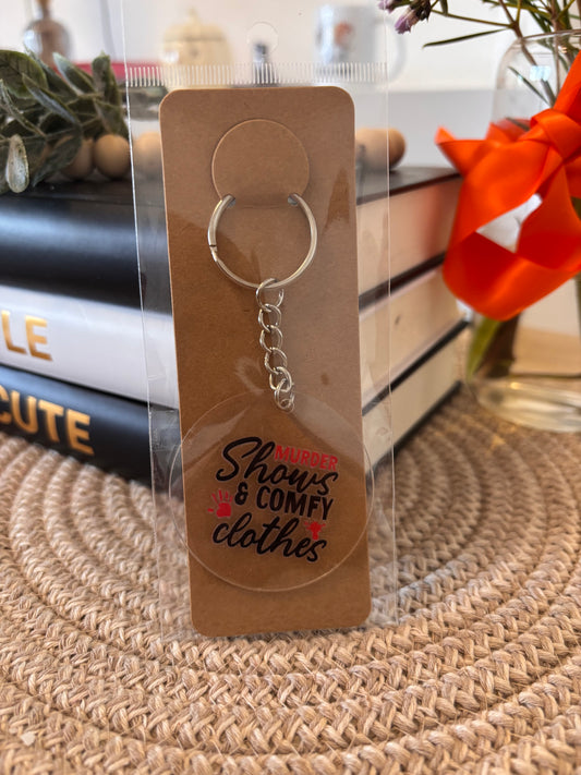 True Crime Keyrings – Crafty Creations Collection