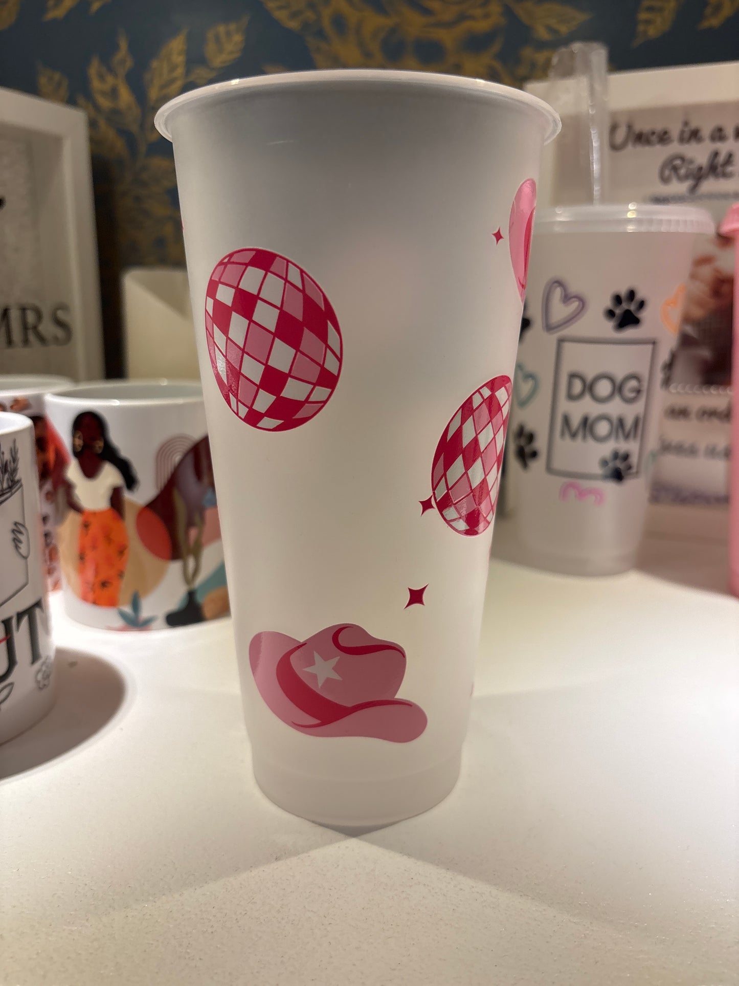 Cold Cup with Decal Design