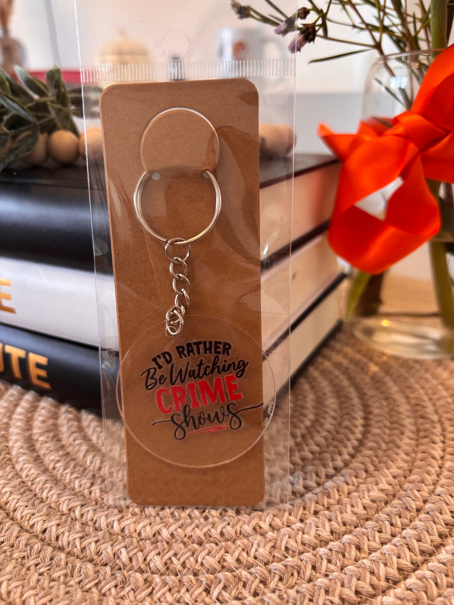 True Crime Keyrings – Crafty Creations Collection