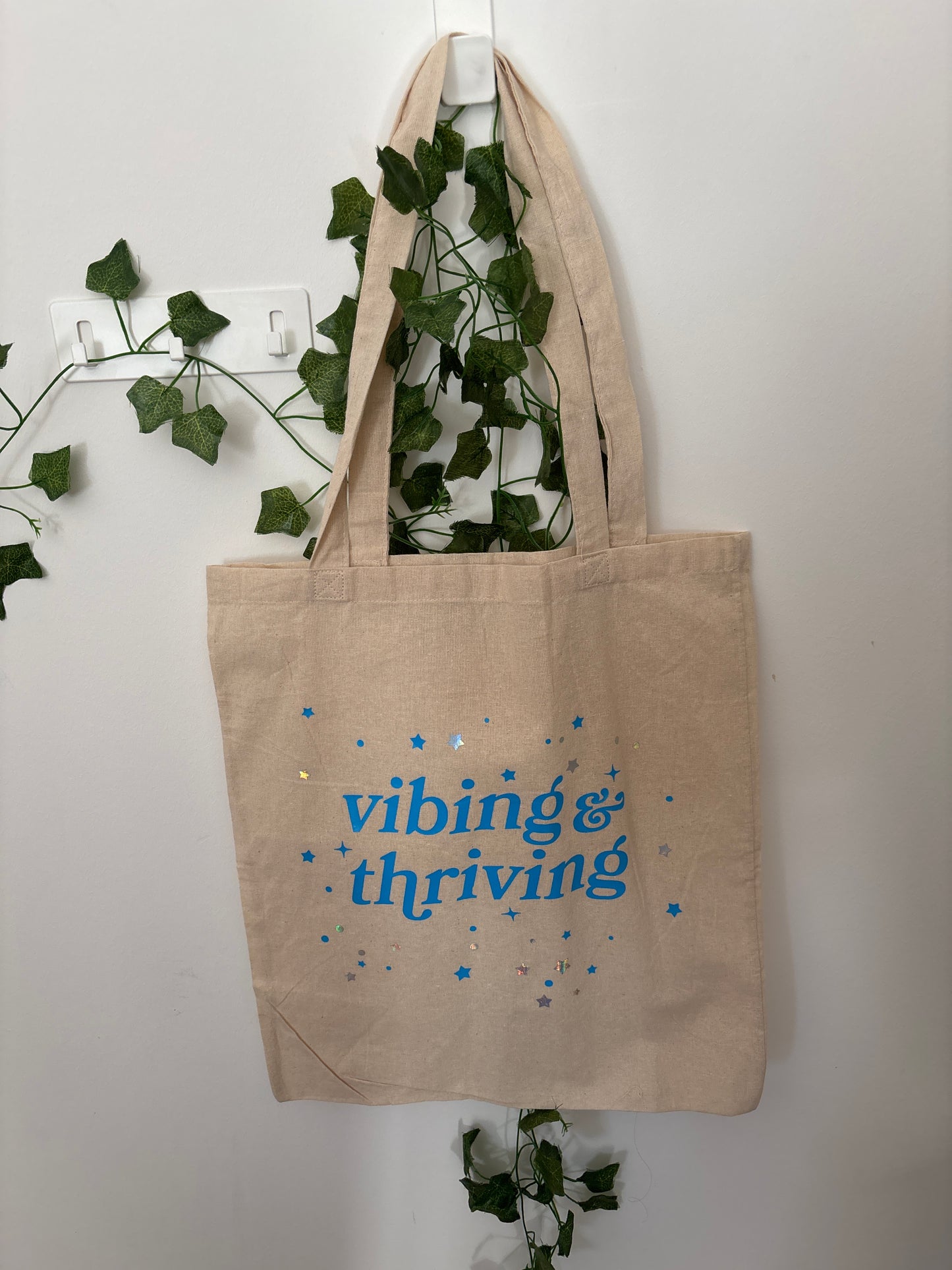 Vibing & Thriving Tote Bag