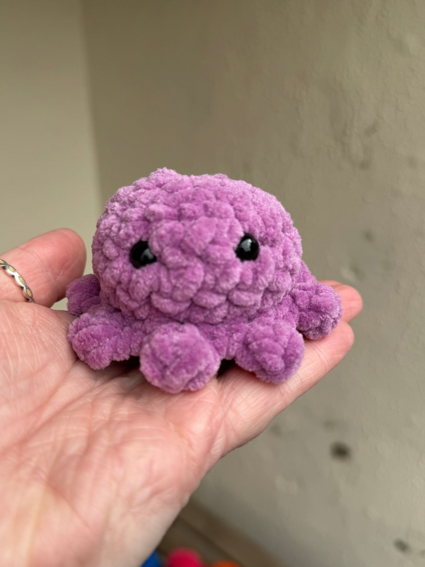Otto the Mini Octopus Plush – Soft Crochet Octopus Toy