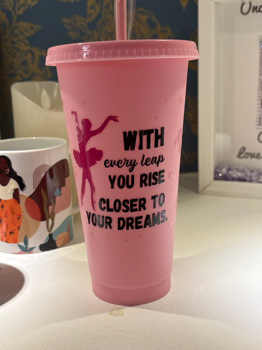 Cold Cup with Dancer Decal