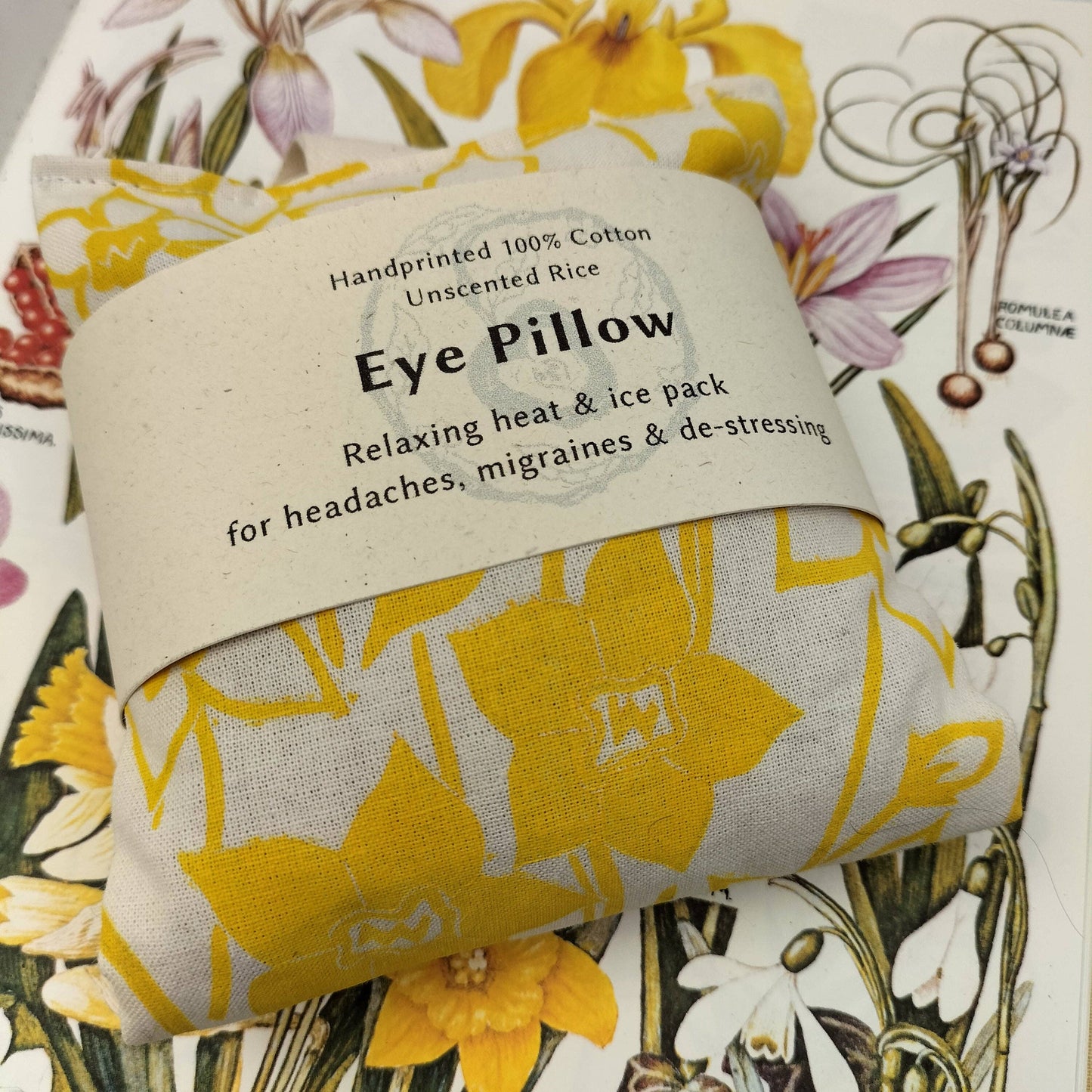 Unscented Eye Pillow - Daffodil