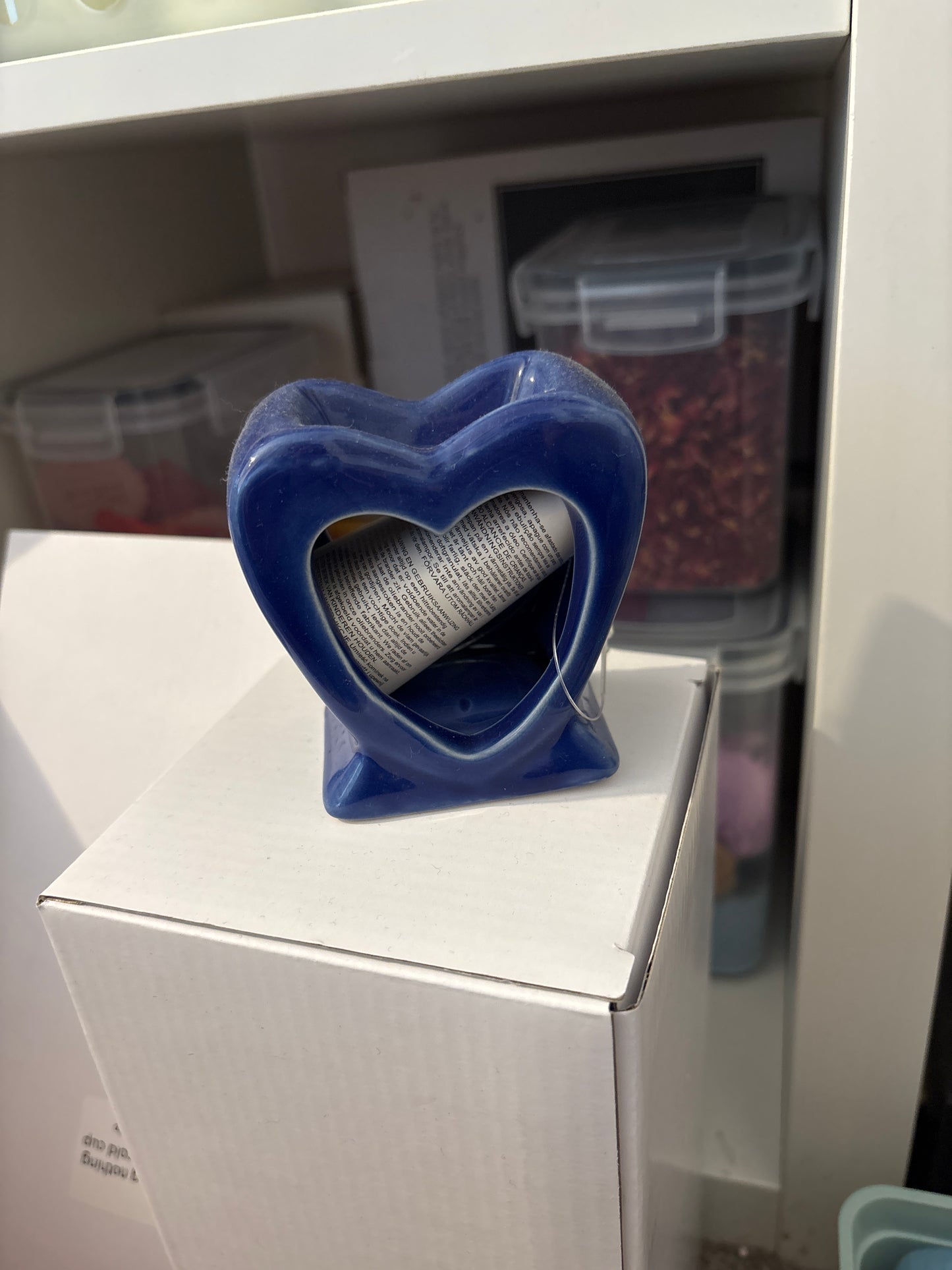 Small Heart Shaped Wax Burner