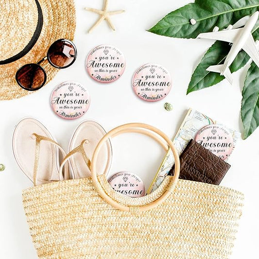 Compact Mirror You're Awesome - Tiodhlac Studio