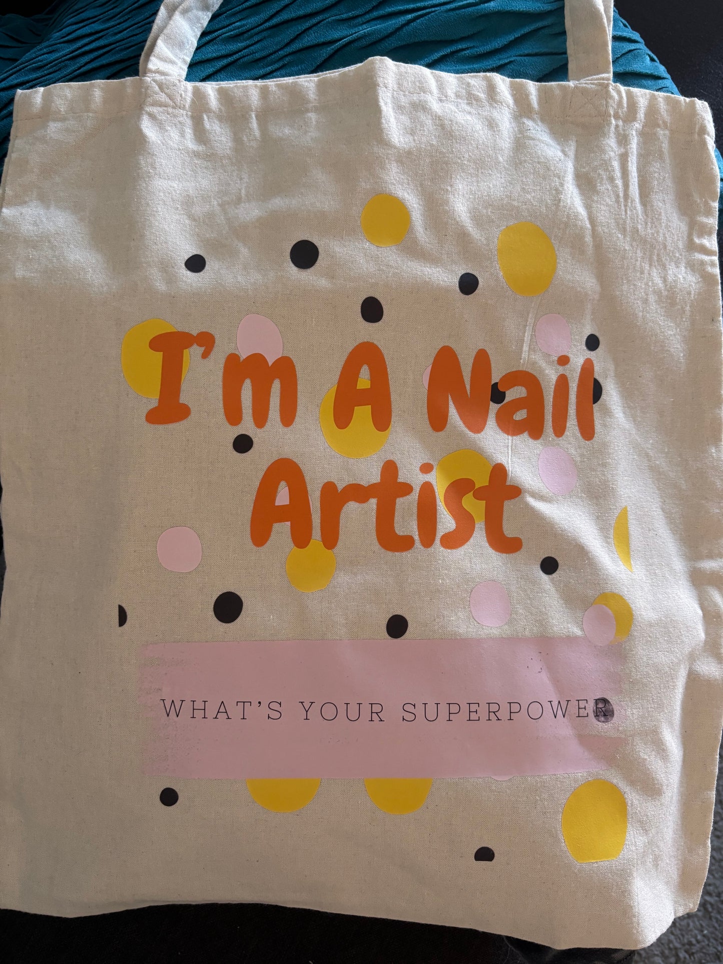 I'm a Nail Artist Tote Bag