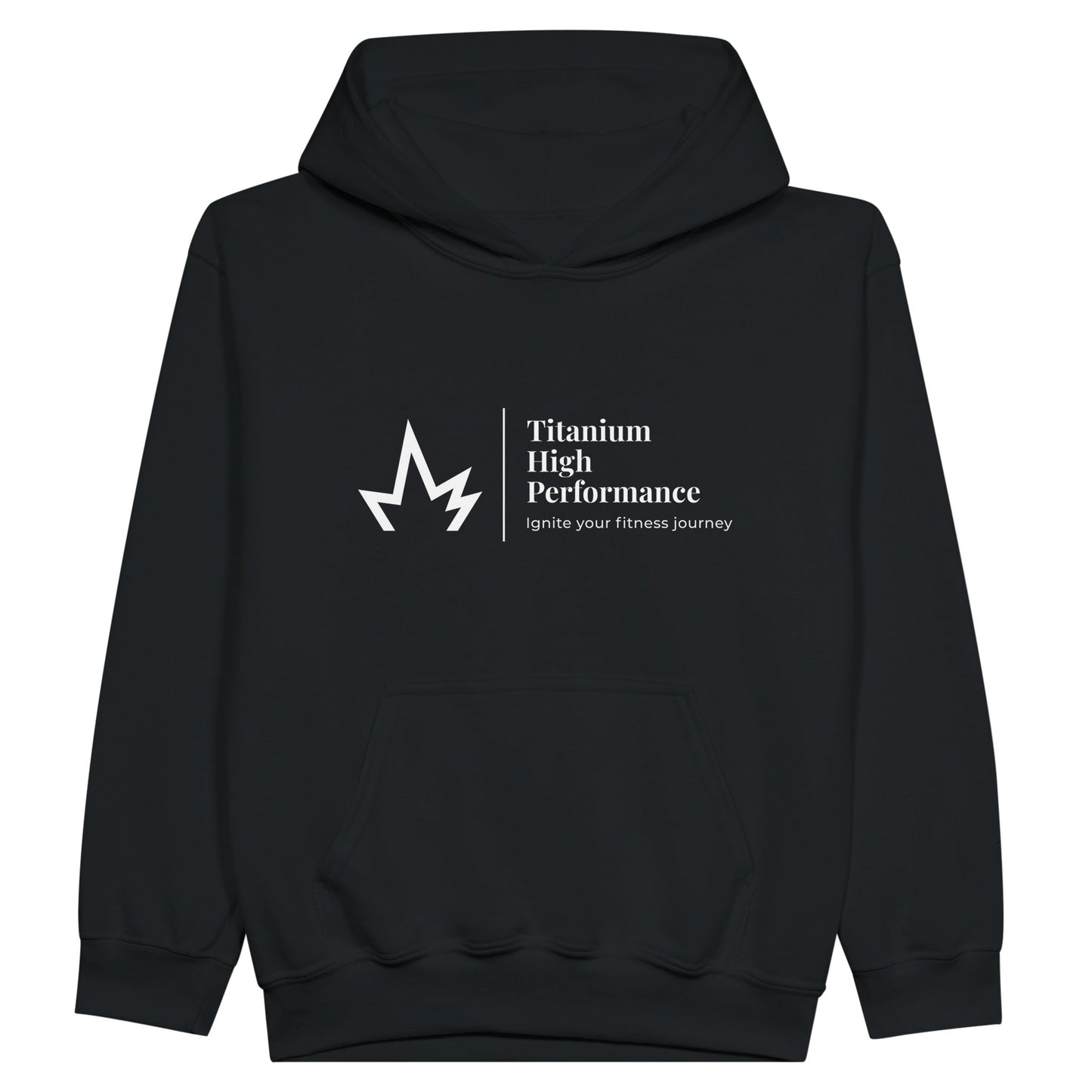 Titanium High Performance Minis - Black Hoodie - Tiodhlac Studio