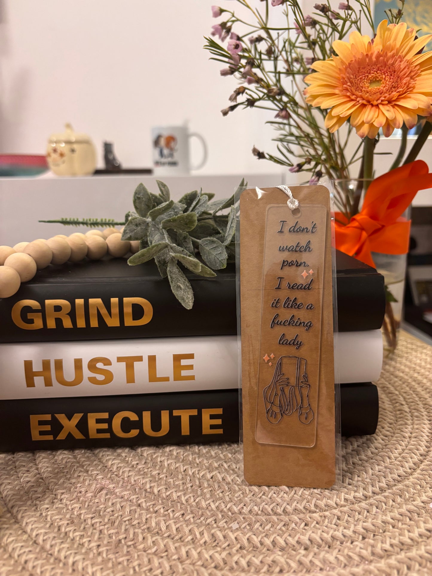 Acrylic Bookmark - Spicy Book Club Collection