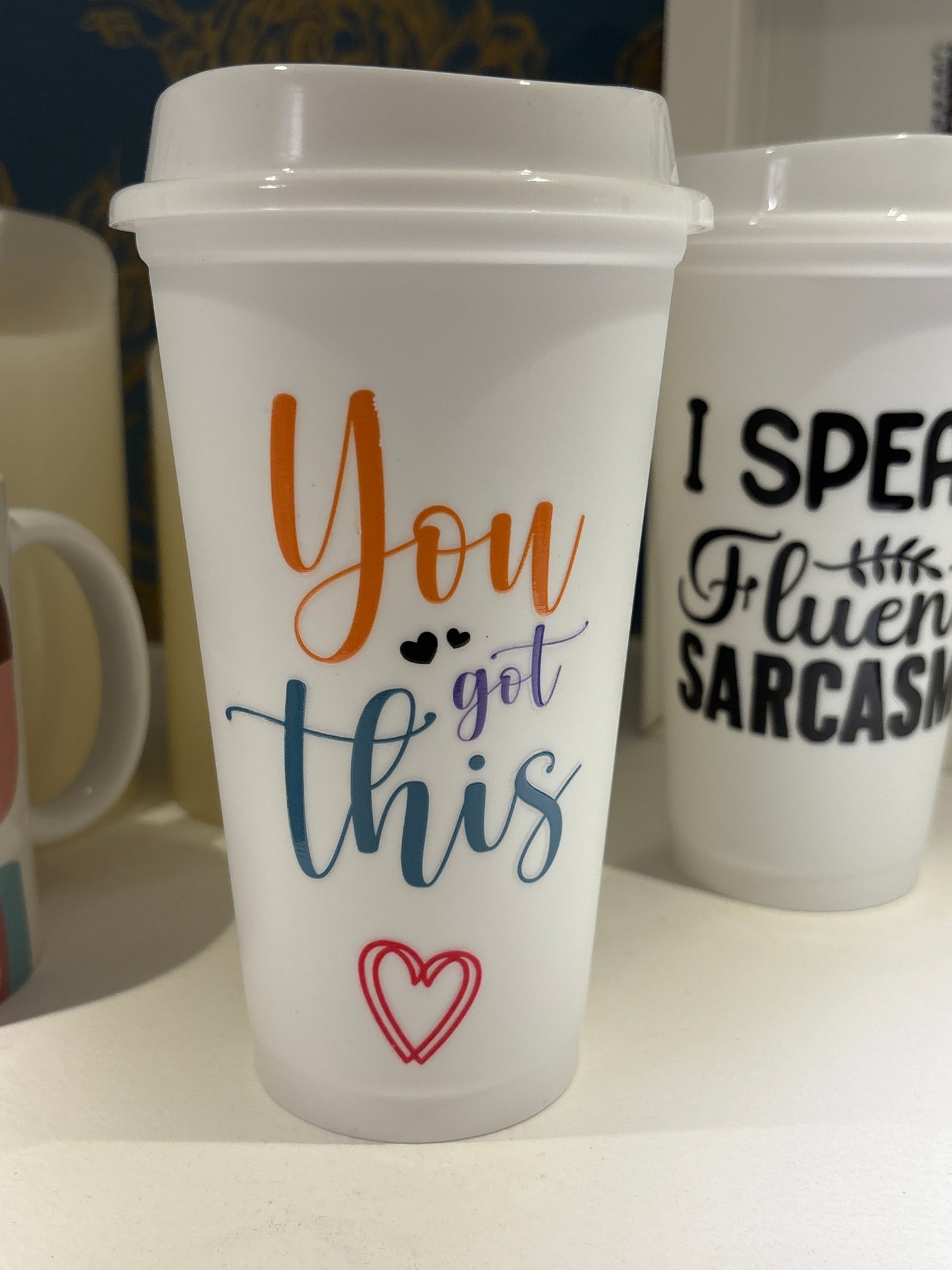 Reusable Coffee Cup – Slogan Collection