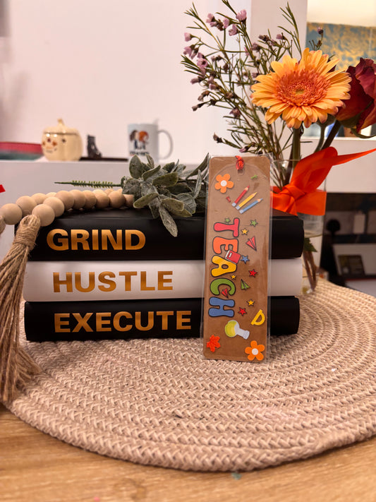 Acrylic Bookmark - Teacher Collection