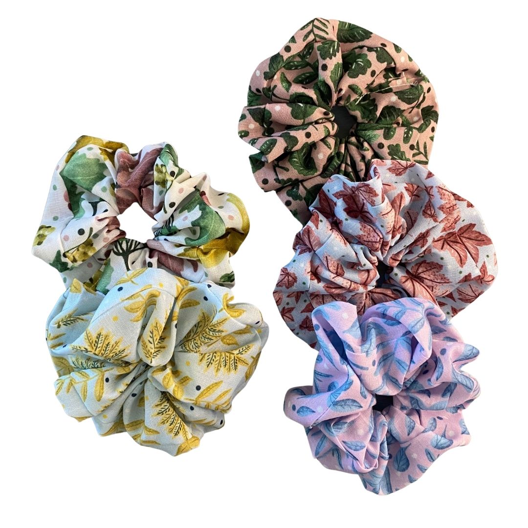 Set of 5 Scrunchies