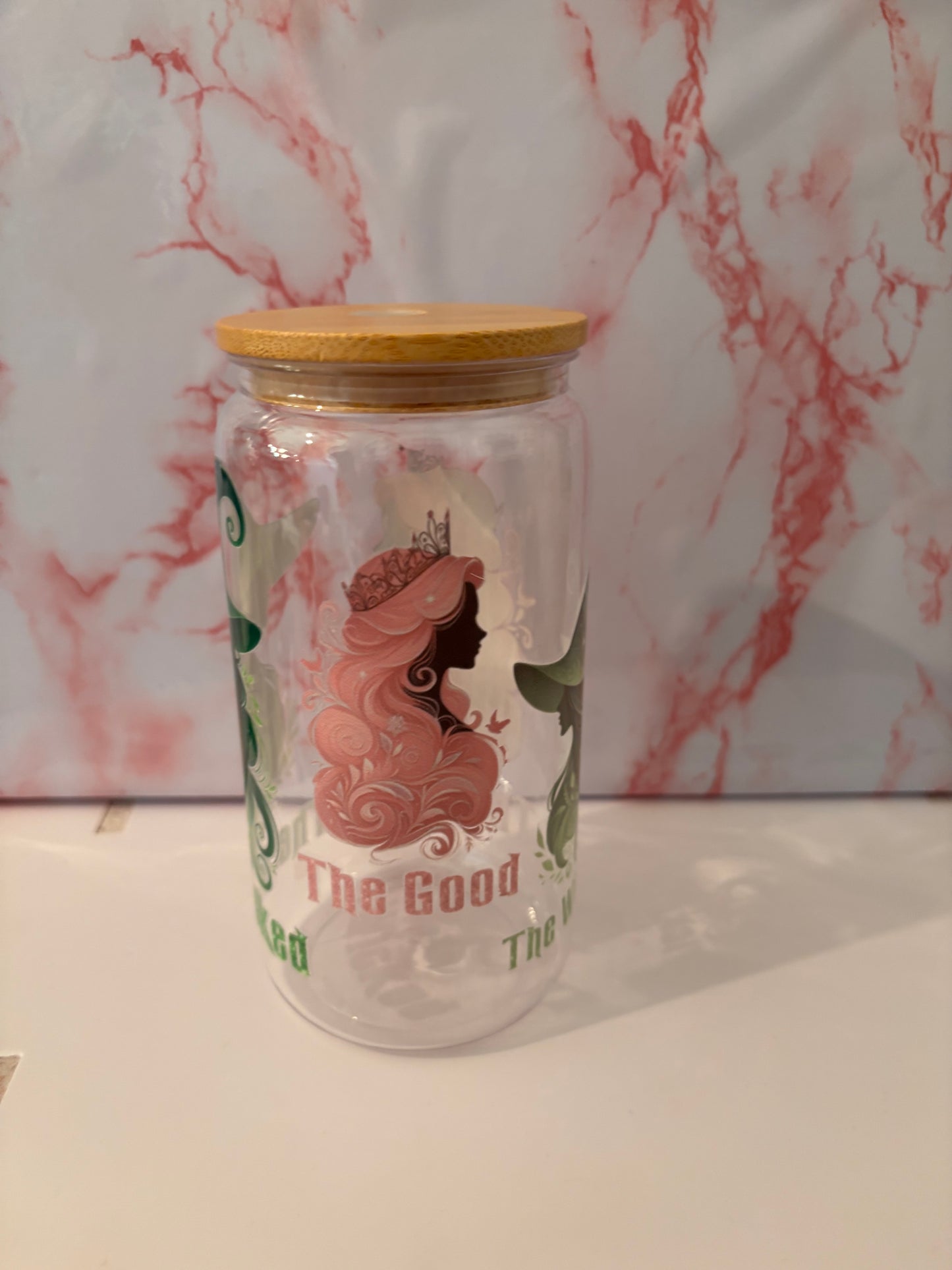 Glass Tumbler – Wicked Decal