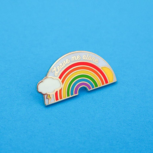 Leave Me Alone | Enamel Pin - Tiodhlac Studio