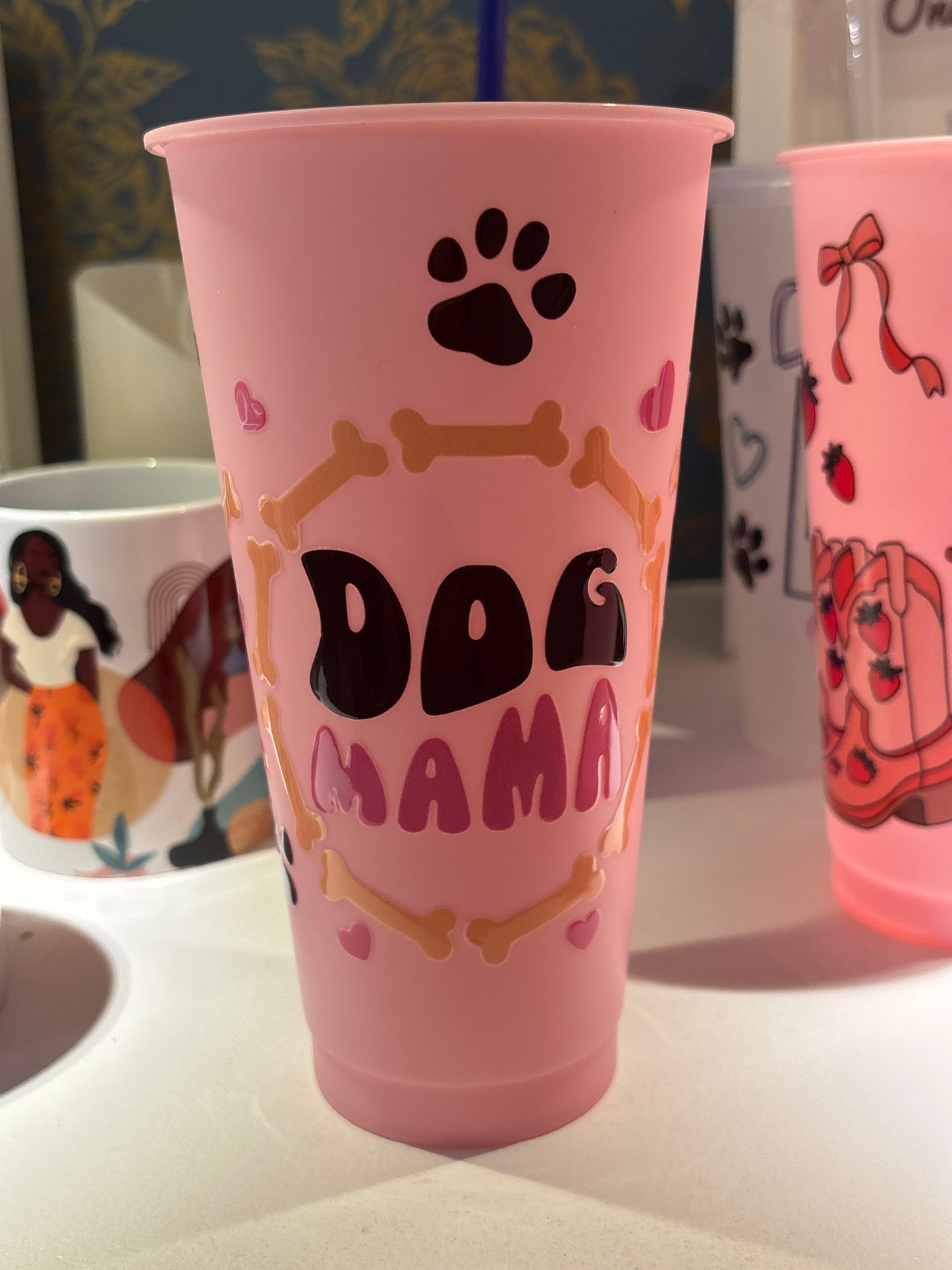 Cold Cup with Decal Design