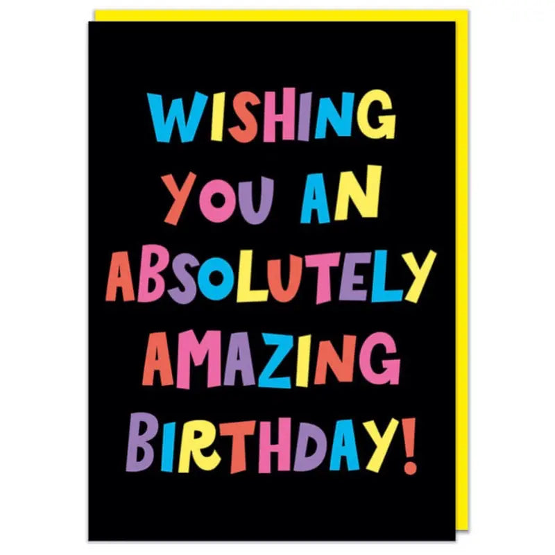 Absolutely Amazing Birthday Card-0