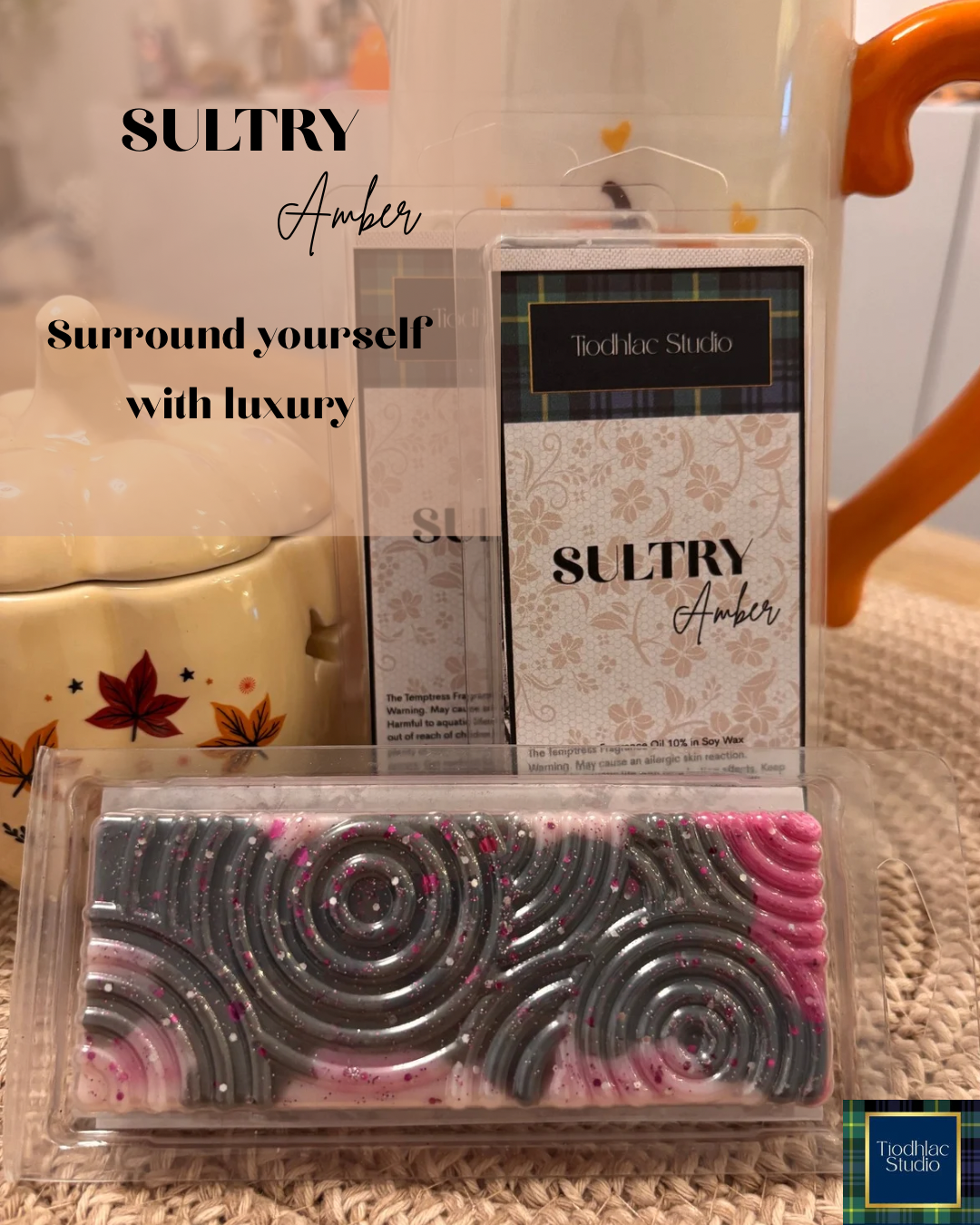 Sultry Amber Wax Melts