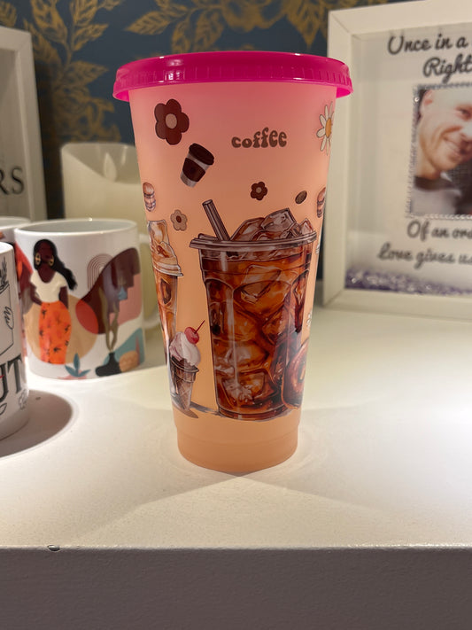 Cold Cup with Decal Design