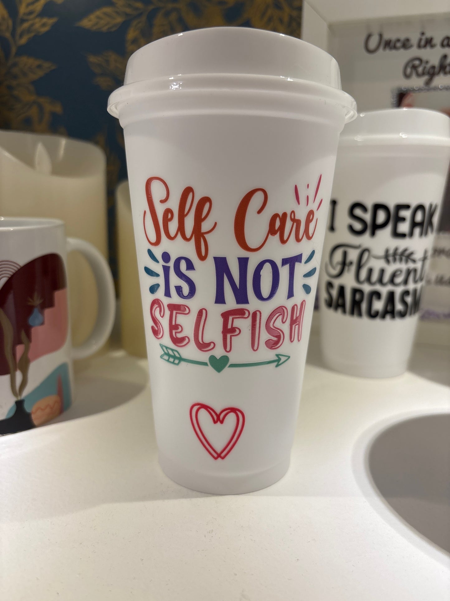 Reusable Coffee Cup – Slogan Collection