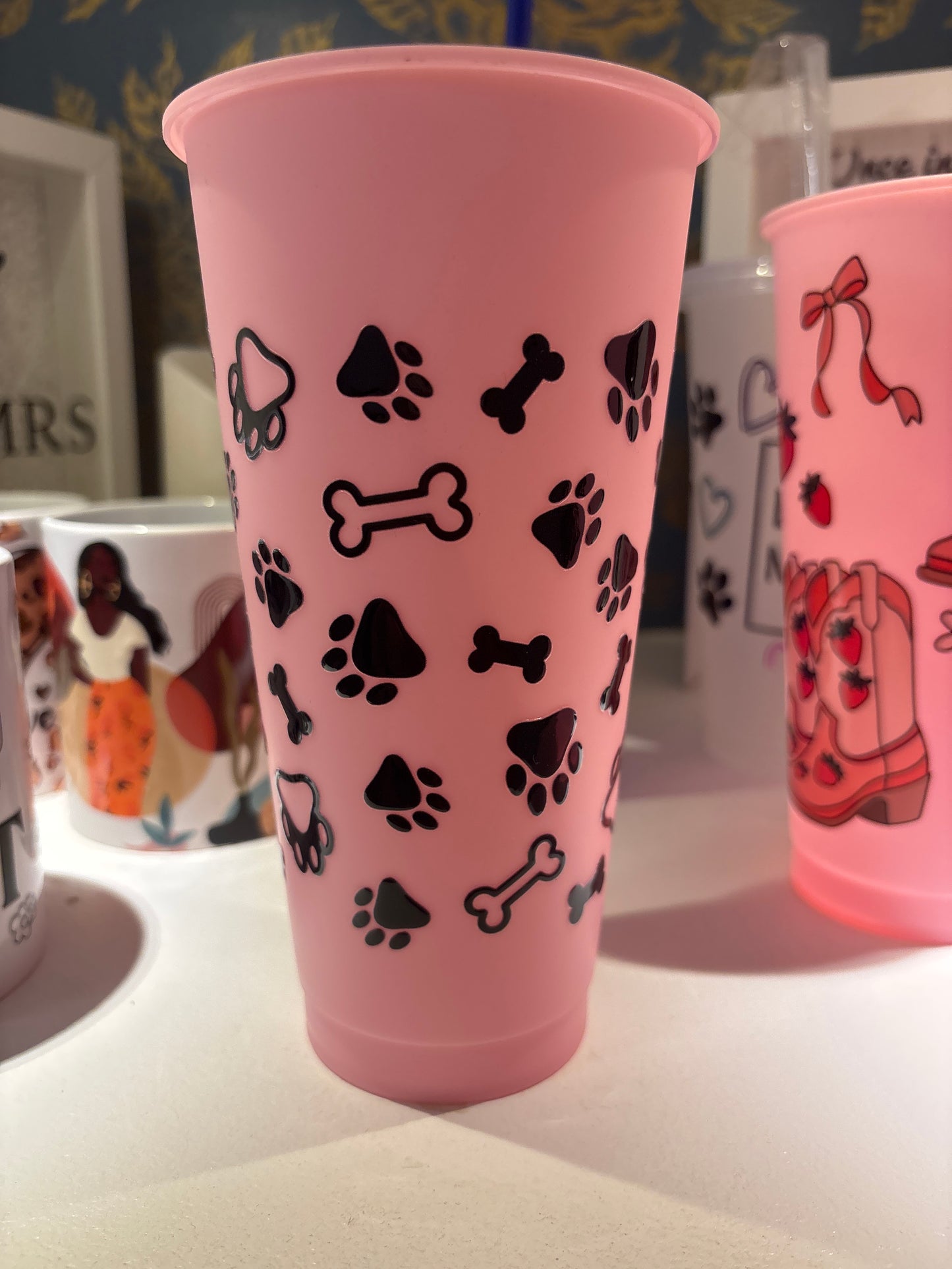Cold Cup with Decal Design