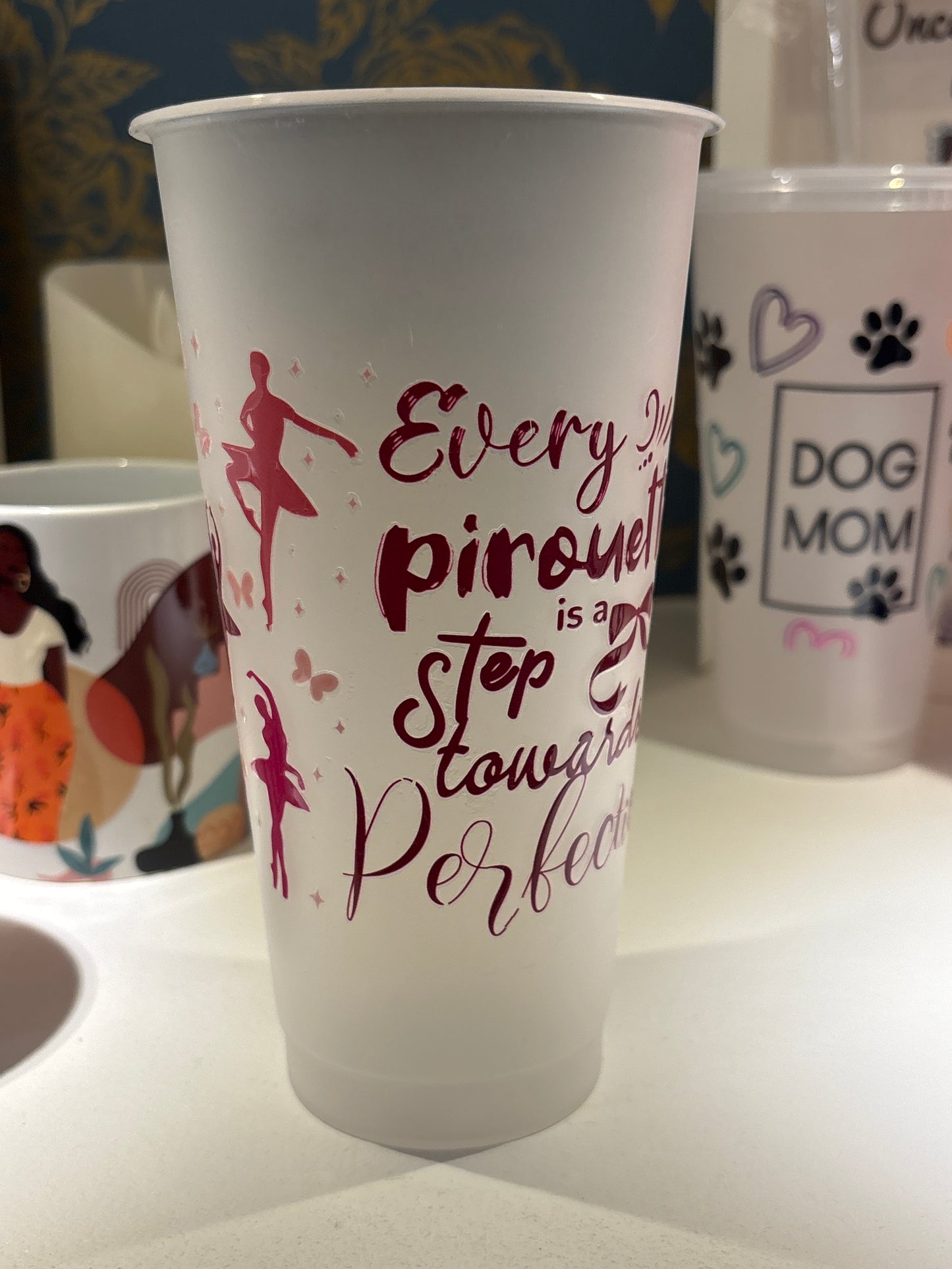 Cold Cup with Dancer Decal