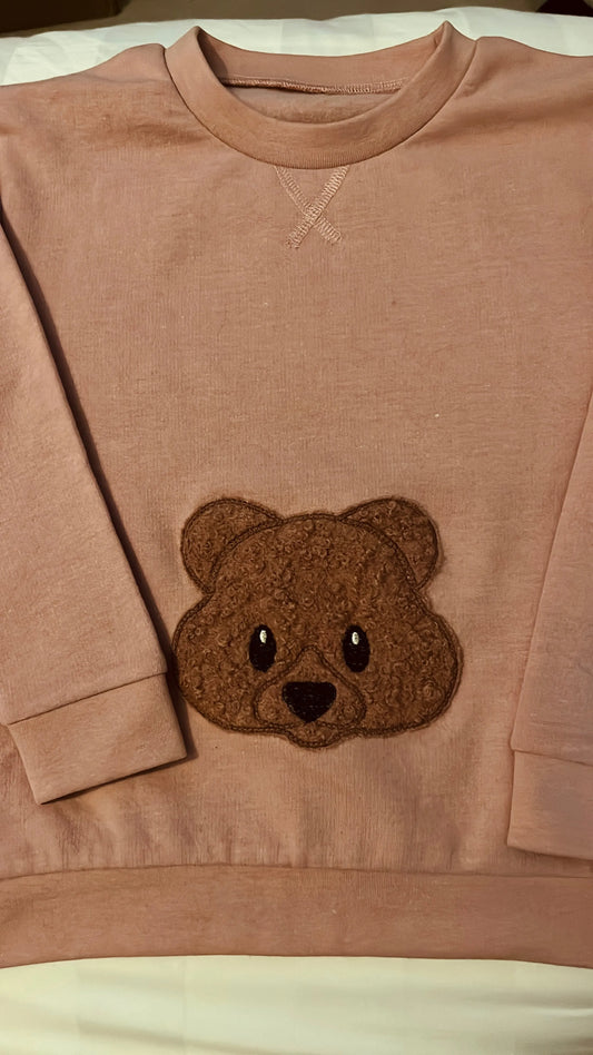 Wool Bear Sustainable Toddler Sweatshirt