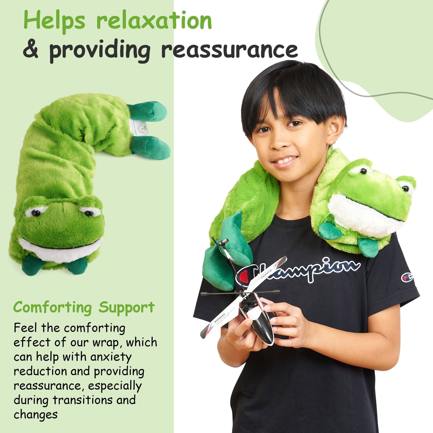 Freddie the Frog Weighted 2lb Pad for shoulders or Lap