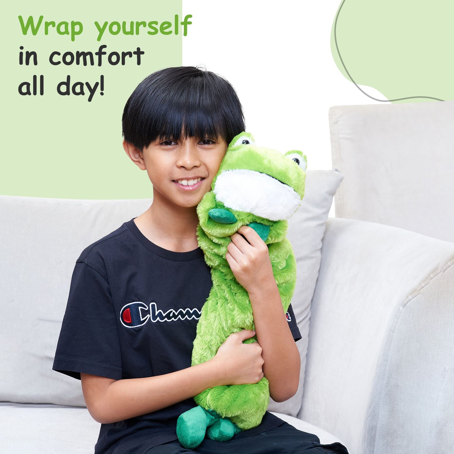 Freddie the Frog Weighted 2lb Pad for shoulders or Lap