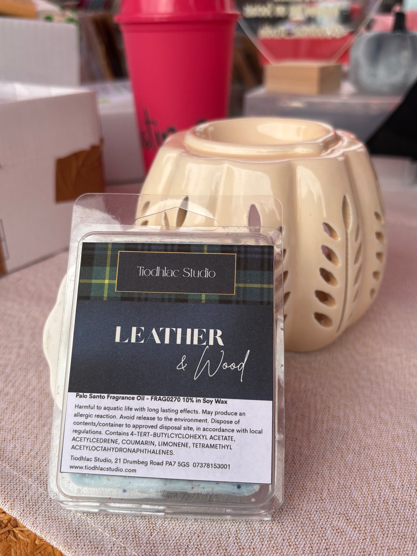 Leather & Wood Wax Melts