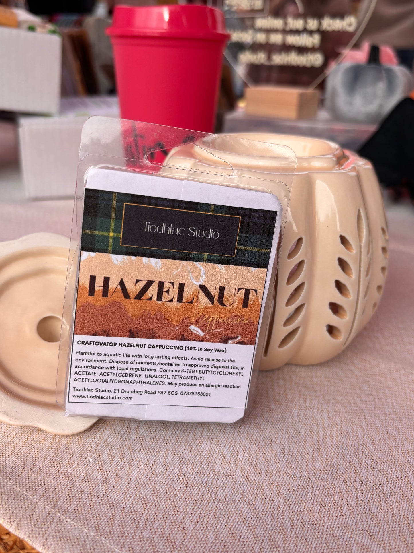 Hazelnut Cappuccino Wax Melts