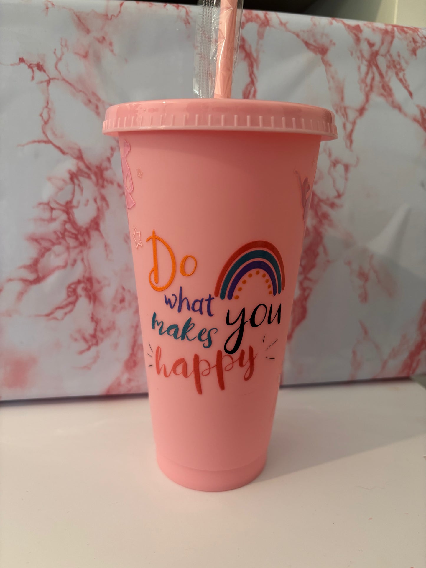 Cold Cup with Dancer Decal