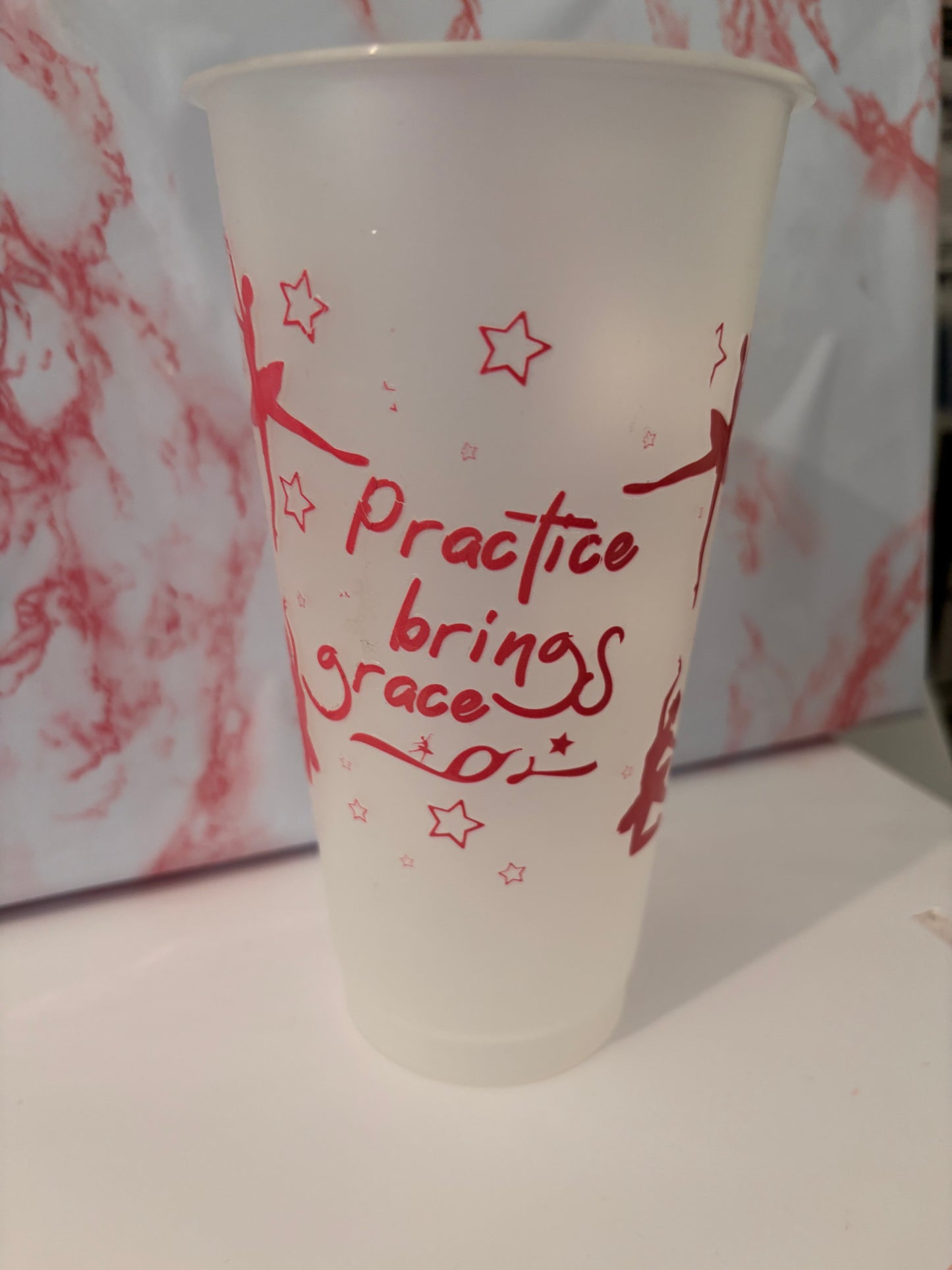 Cold Cup with Dancer Decal