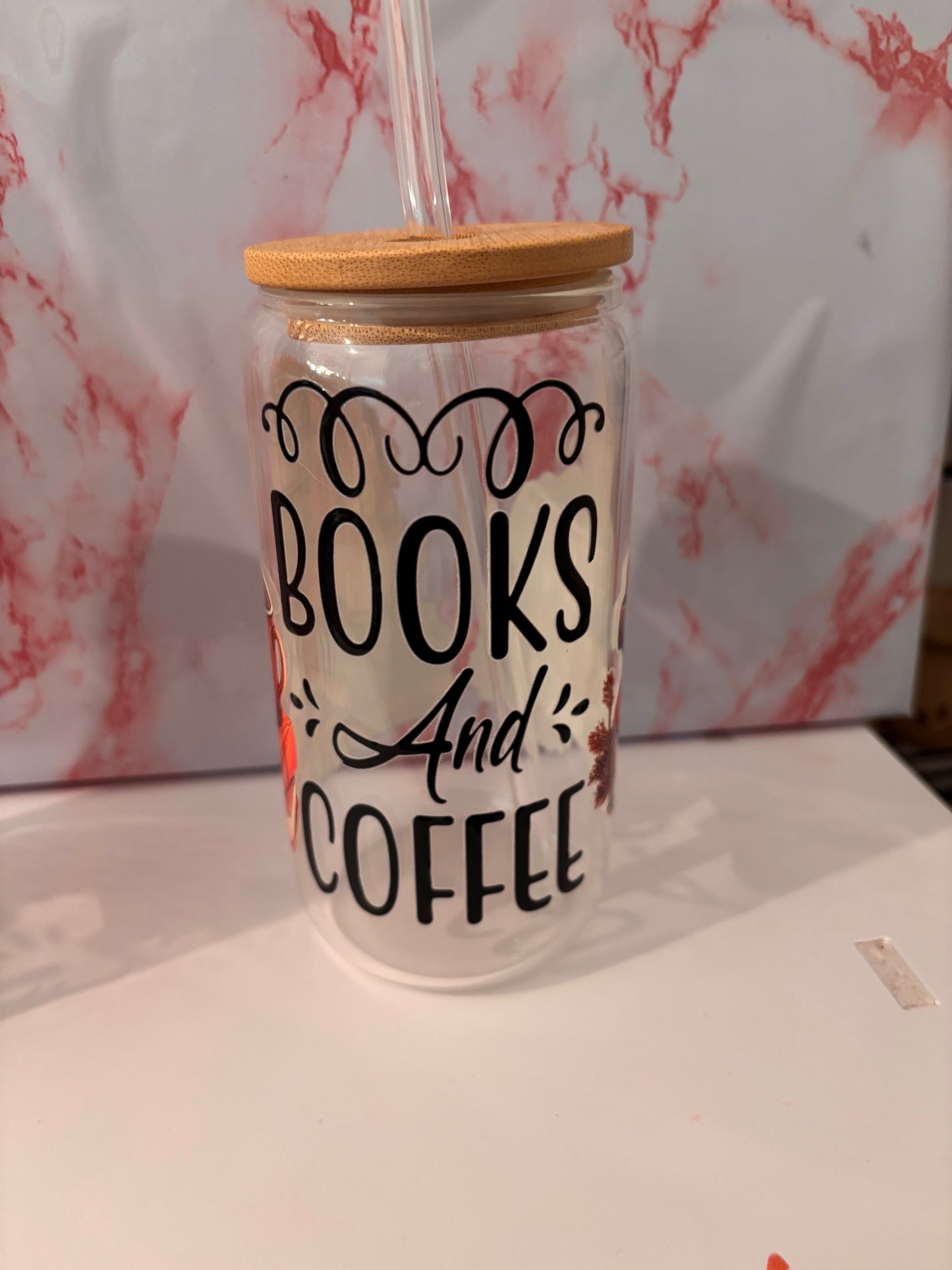 Glass Tumbler – Book Decal Collection