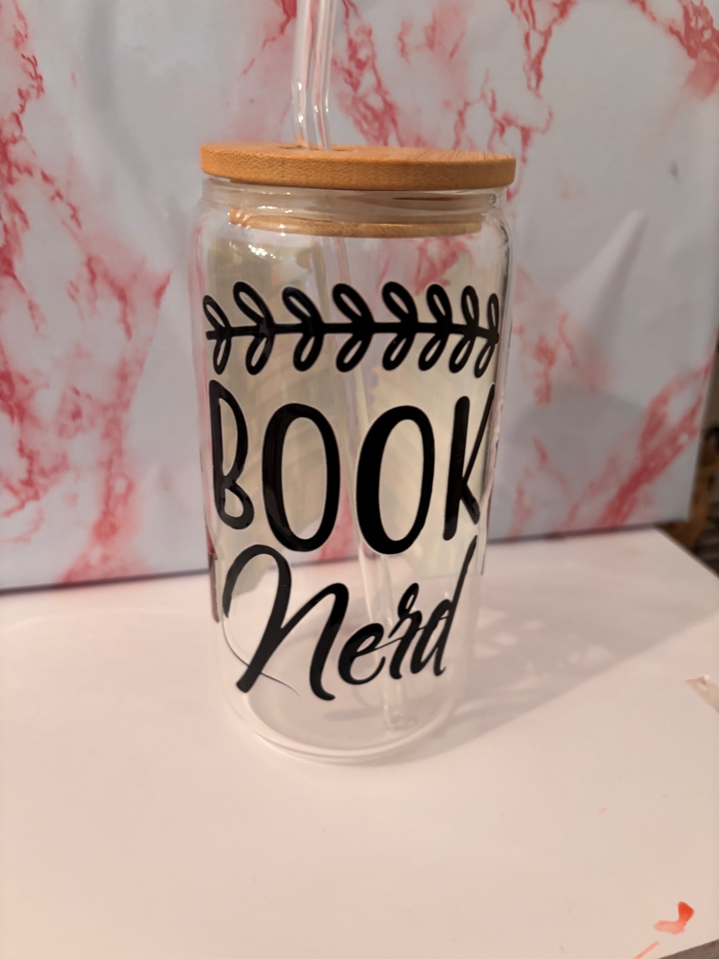 Glass Tumbler – Book Decal Collection