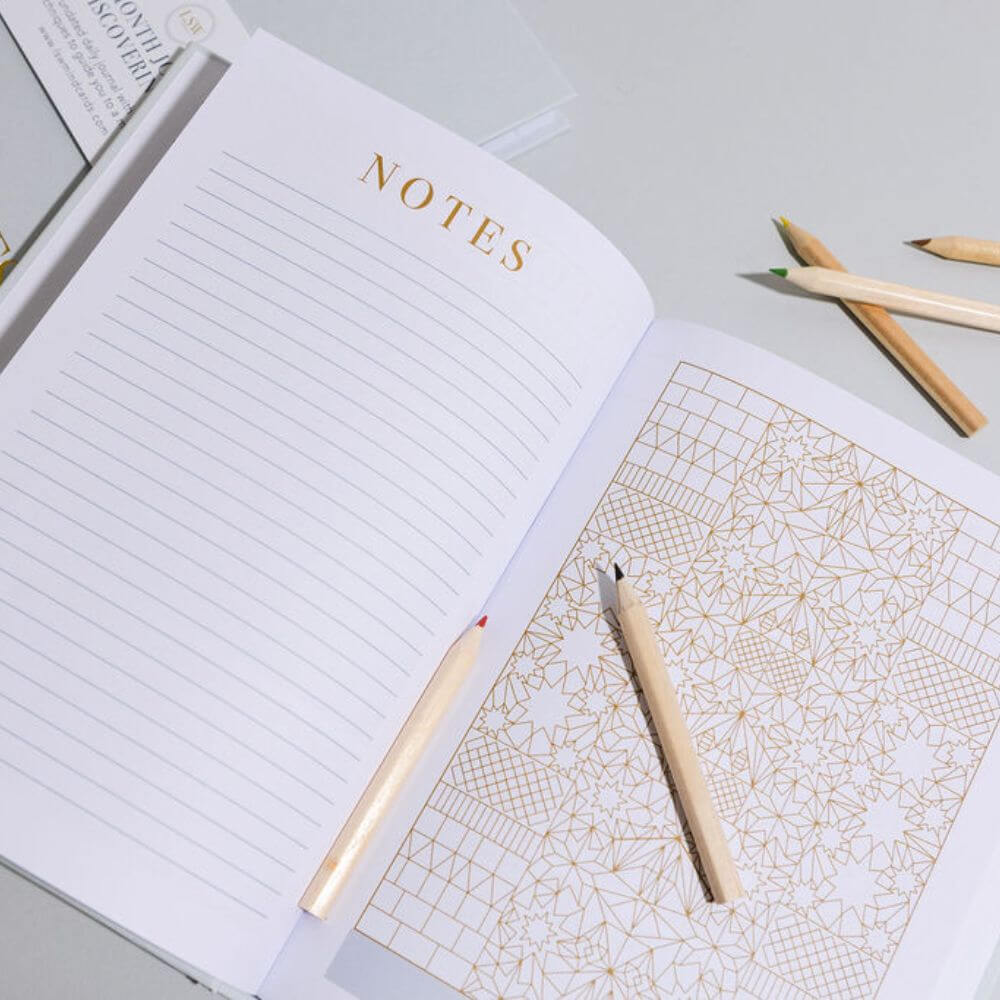 Daily Mindfulness & Wellbeing Journal - Tiodhlac Studio