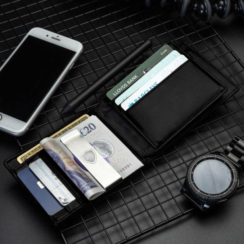 Designer Men's Wallet with Money Clip