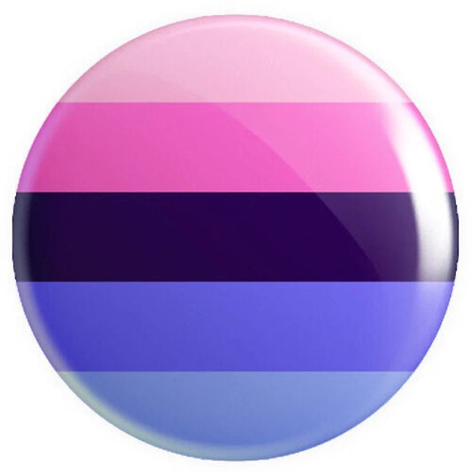 Omnisexual Flag Button Badge-0