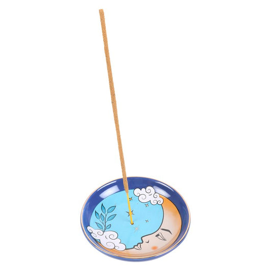 Moon Tarot Ceramic Incense Holder