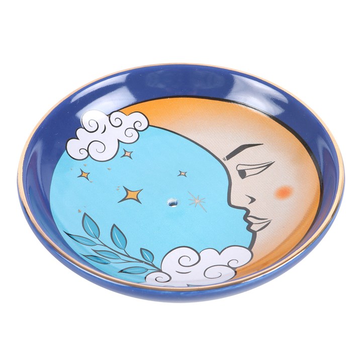 Moon Tarot Ceramic Incense Holder