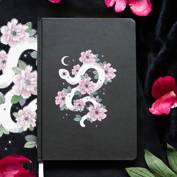 Floral Snake A5 Notebook - Tiodhlac Studio