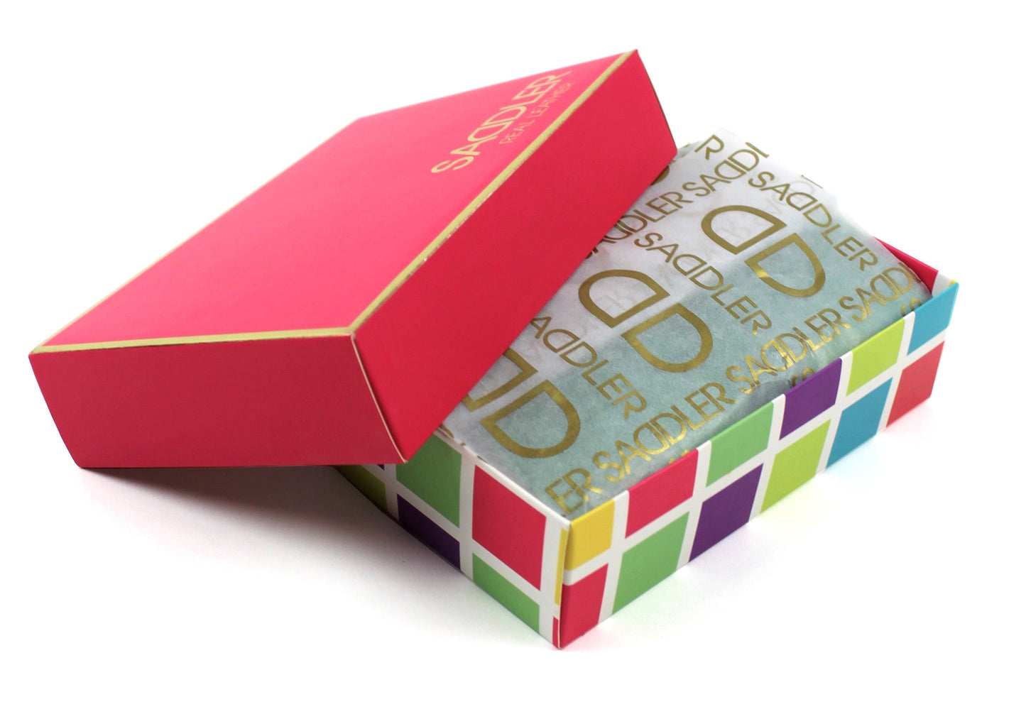 SADDLER JESSICA Leather Credit Card Holder with RFID Protection