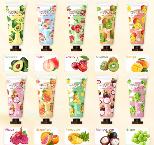 Mini Hand Cream with Natural Fruit Scent