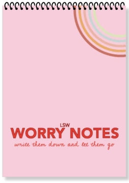 Worry Notes: Notebook For Kids' Worries, Thoughts & Feelings